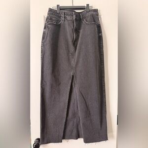 Express Charcoal Denim Skirt NWOT - Never worn